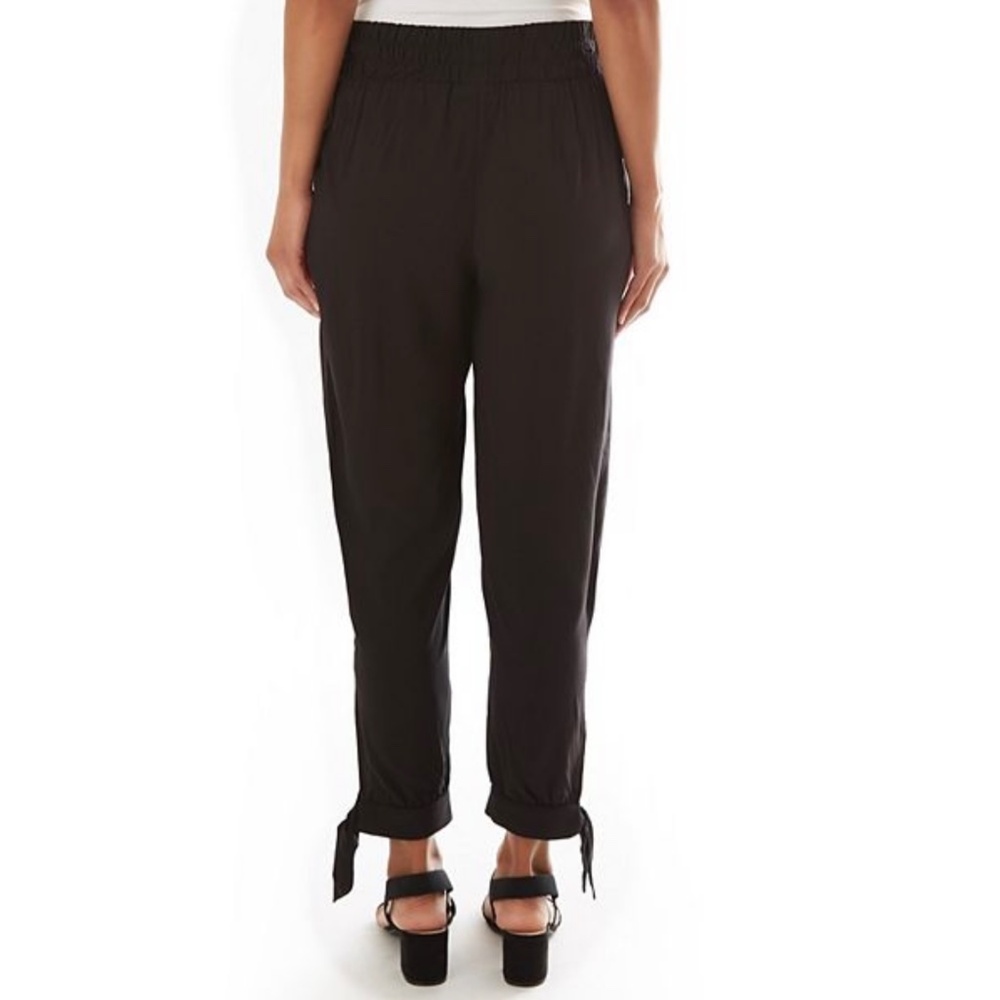 Apt. 9® Side Slit Challis Ankle Tie Pants - Picture 2 of 16